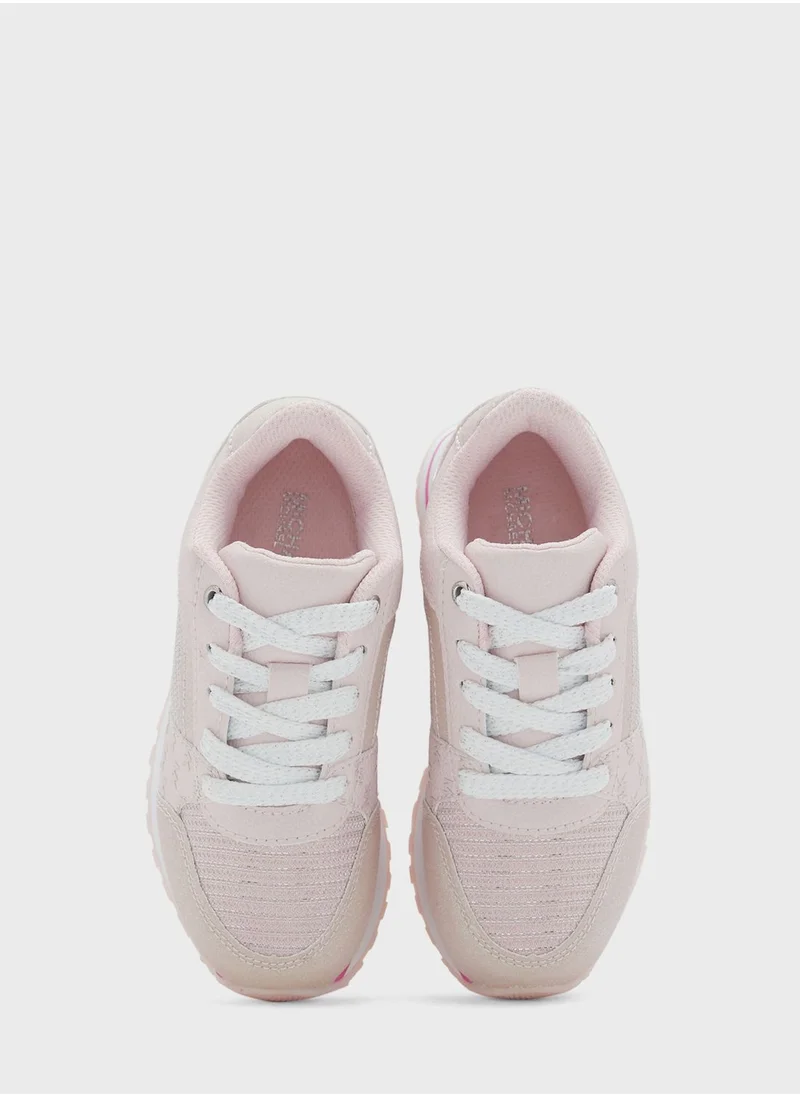 Michael Kors Youth Billie Jogger Lace Up Sneakers