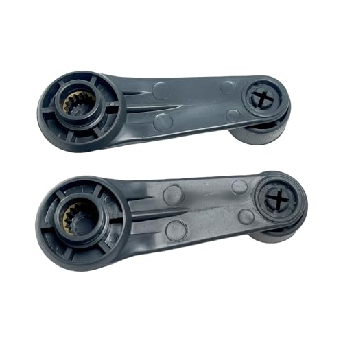 YCUPONE 2PCS Interior Window Crank Handle Grey PFM-730462 6926004020 Compatible with 4Runner Corolla Land Cruiser MR2 Pickup Starlet T100 Tacoma Tercel Van Wagon - Image 4