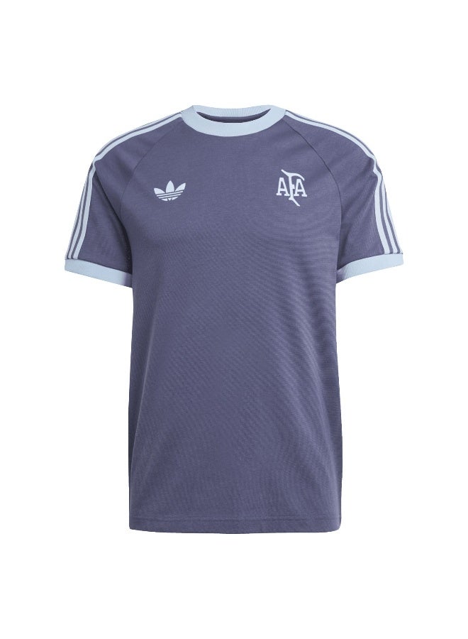 Adidas Adidas Afa Anniv Tee Blue Football T-Shirts For Men Xs  - Image 1