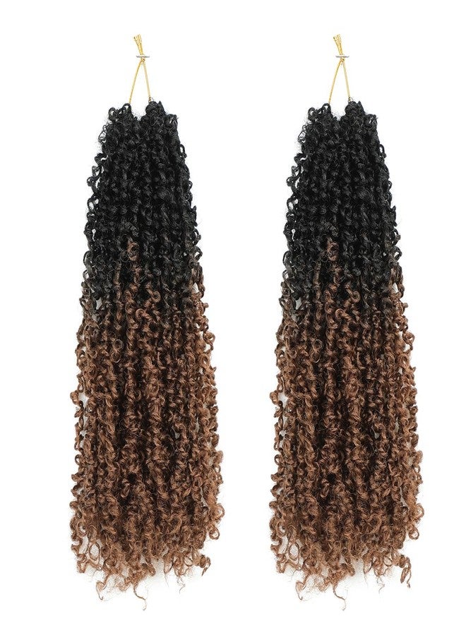 Youngther 16inch Yanky twist crochet hair Fluffy Spring Twist with curly crochet hair for black women Synthetic hair extension（16inch OT30 2PCS） - Image 1