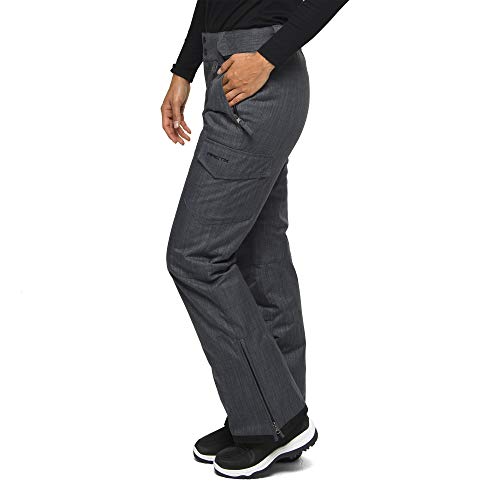 Arctix Women's Snow Sports Insulated Cargo Pants, Steel Melange, Medium - Image 2