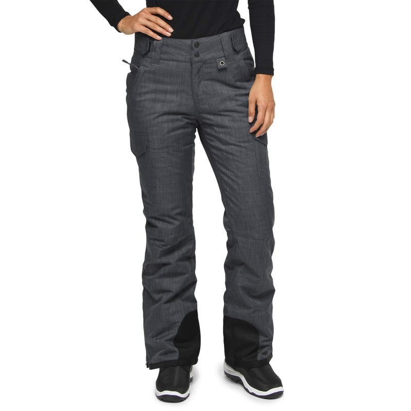 Arctix Women's Snow Sports Insulated Cargo Pants, Steel Melange, Medium - Image 5