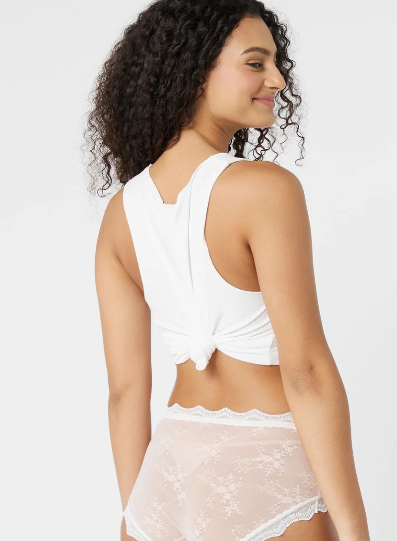 ELLA Lace Trim Hipster Brief