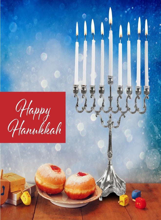 Ner Mitzvah White Chanukah Candles - Standard Size Fits Most Menorahs - Premium Quality Wax - 44 Count for All 8 Nights of Hanukkah. - Image 4