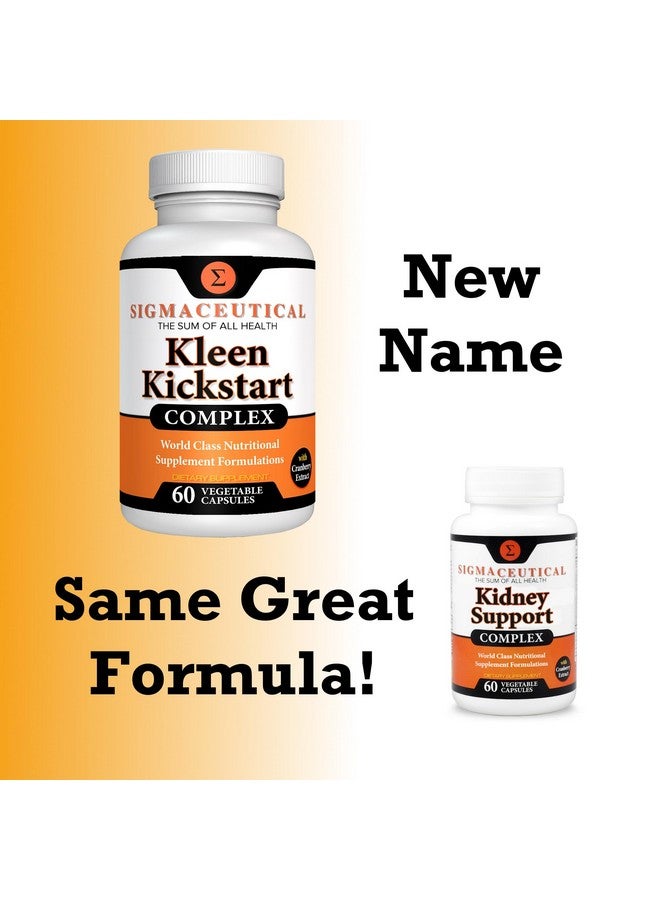 Sigmaceutical Kidney Cleanse & Kidney Supplement - Cranberry Supplement - Kidney Support Supplement - 60 Capsules - Image 2