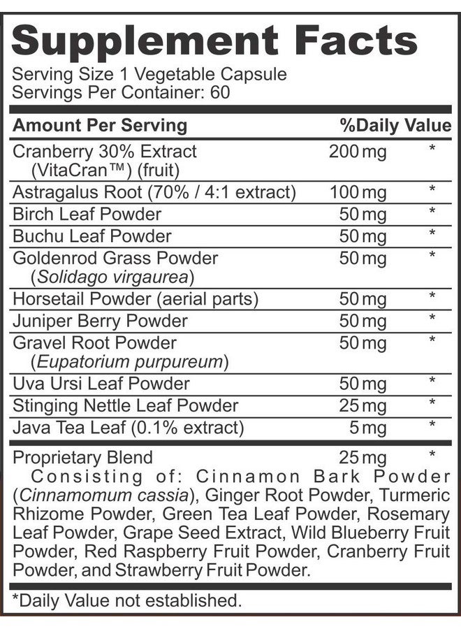 Sigmaceutical Kidney Cleanse & Kidney Supplement - Cranberry Supplement - Kidney Support Supplement - 60 Capsules - Image 3