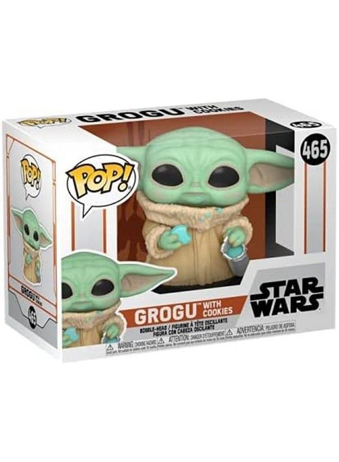 Funko بوب! ماندالوريان الطفل غروغو مع بسكويت مع حامي بوب إيكوتيك - Image 4