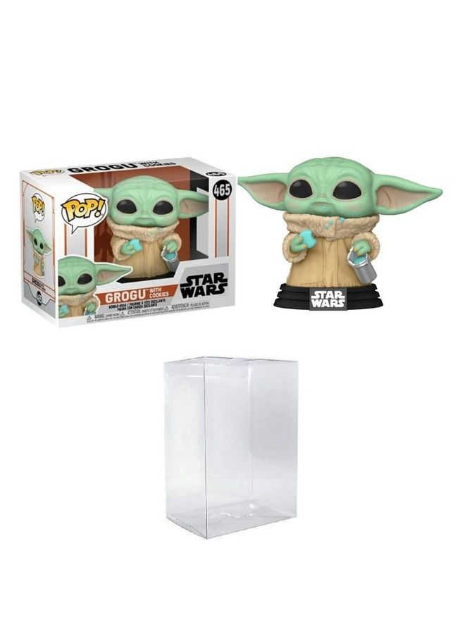 Funko بوب! ماندالوريان الطفل غروغو مع بسكويت مع حامي بوب إيكوتيك - Image 1