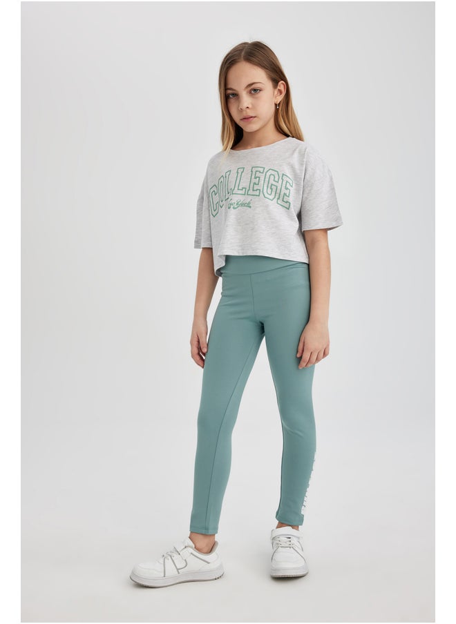 DeFacto Girl Legging Fit Knitted Leggings  - Image 2