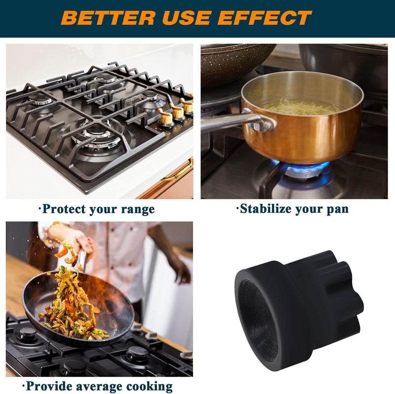Beaquicy 00637940 00618112 Rubber Grate Feet Kit by - Replacement for Ther-mador Bos-ch Gas Range Gas Cooktop - Replaces 4379289, AP5985915, PS11728745, EAP11728745 - Pack of 20 - Image 5