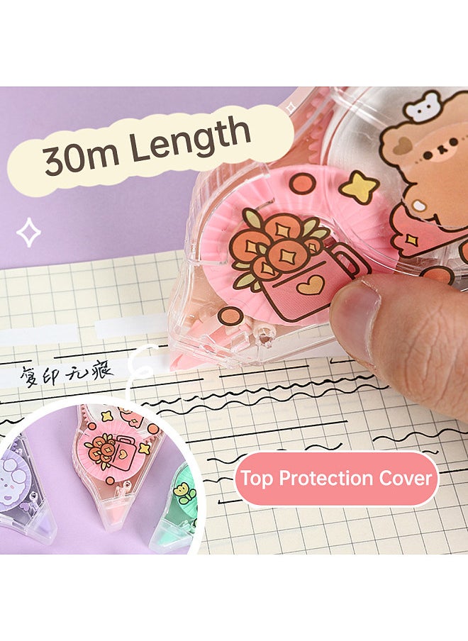 Generic - Correction Tape White Out Correction Tape Dispenser Easy to Use Applicator for Instant Corrections Study Supplies and Office Products  - 30mx5mm - Image 1