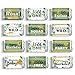 Epakh Epakh 90 Pieces Jungle Animals Candy Wrappers Wild Mini Candy Bar Wrappers Baby Shower Candy Bar Label Safari Animal  - Image 2