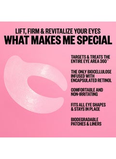 Retinol Eye Lift Patches To Lift Firm And Revitalize Tired Eyes 360° Coverage Targets Fine Lines & Wrinkles 5 Pack - pzsku/Z3E73B102836B4B08180EZ/45/_/1719245988/bec9e586-bd09-4e49-8119-b42c8d053f65