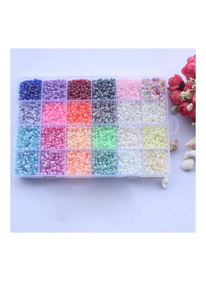 نيبمينينت طقم خرز على شكل حبوب الدُخن مكون من 600 قطعة - Image 4