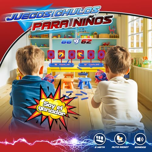 Excitobo Shooting Toys for 312 Year Old BoysShooting Targets Age 46 68 Outdoor Games Garden Toys Family Fun for Birthday Halloween Christmas Easter Gifts for Boys Girls - Image 5