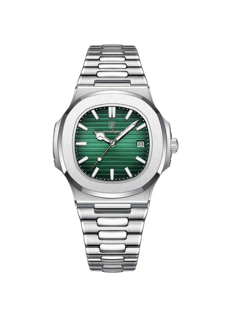 POEDAGAR Men's watch fashion brand POEDAGAR luxury quartz watch 30 meters water resistant hot selling men's gift - Image 1