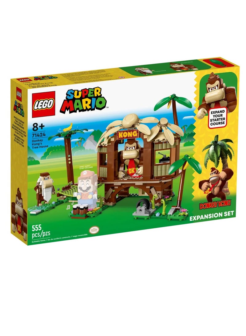 LEGO - Super Mario Donkey Kong's Tree House Expansion Set 555 Pieces - 71424 - Image 1