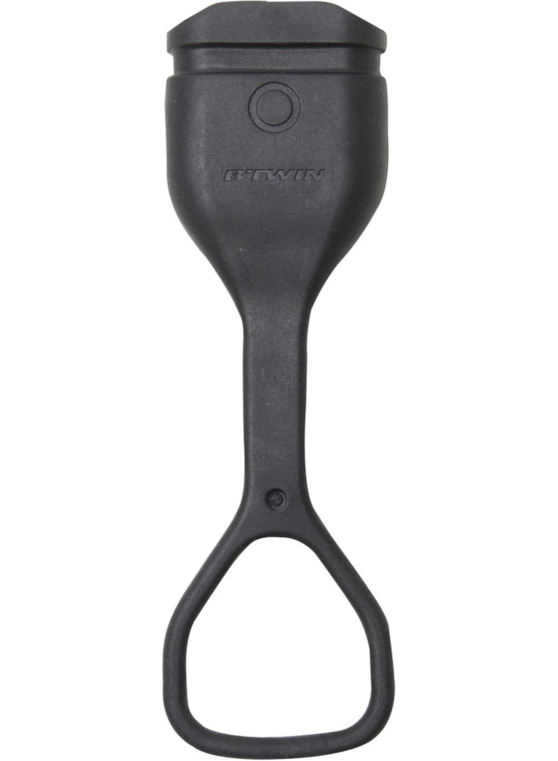 SL 100 Rear LED Battery-Powered Bike Light 2 Lumens - Black - Image 3