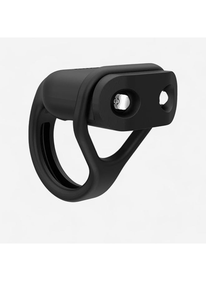 SL 100 Rear LED Battery-Powered Bike Light 2 Lumens - Black - Image 1