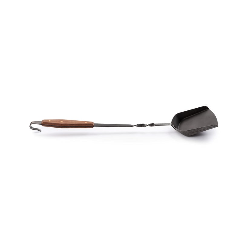 Barebones Cowboy Grill Coal Shovel - Durable Stainless Steel Ash Shovel with Walnut Handle for Fire Pit - Image 2
