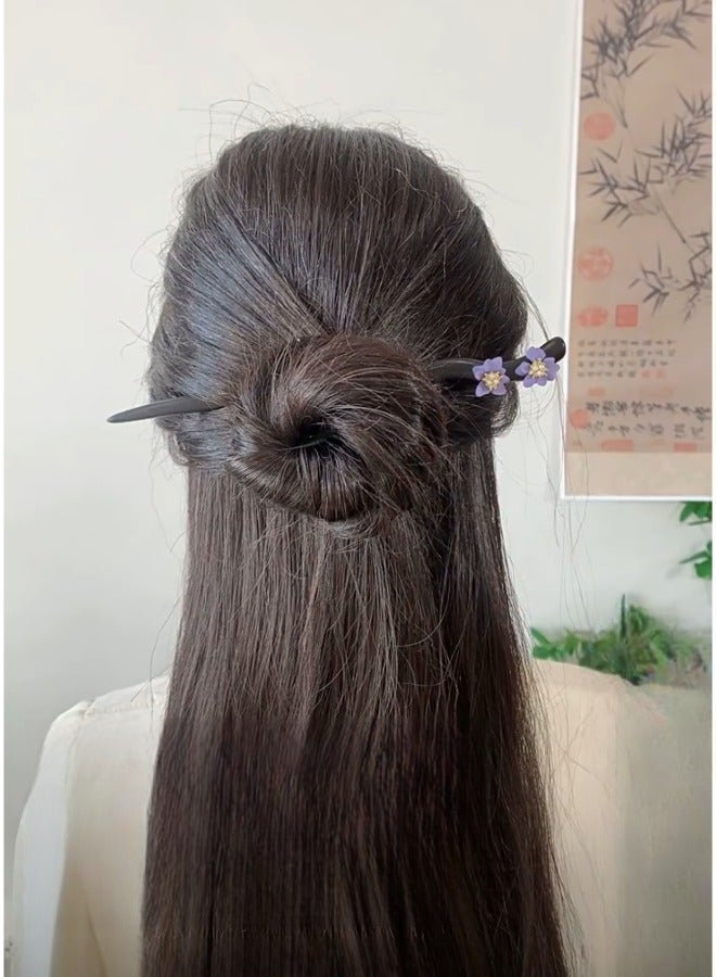 Natural Wenge Hair Stick - Image 4