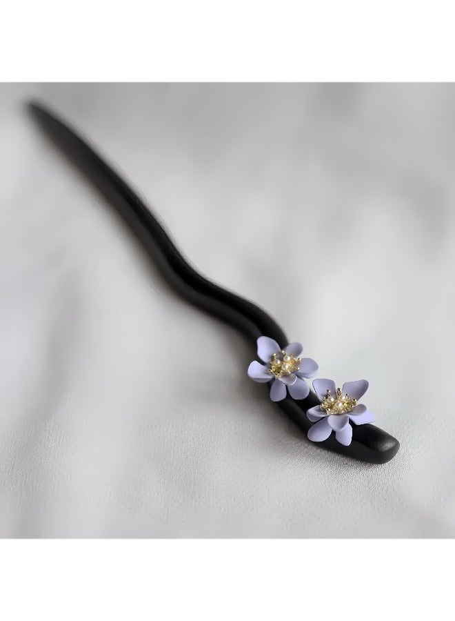Natural Wenge Hair Stick - Image 3