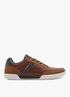 Lee Cooper Men's Panelled Sneakers with Lace-Up Closure  - Image 3