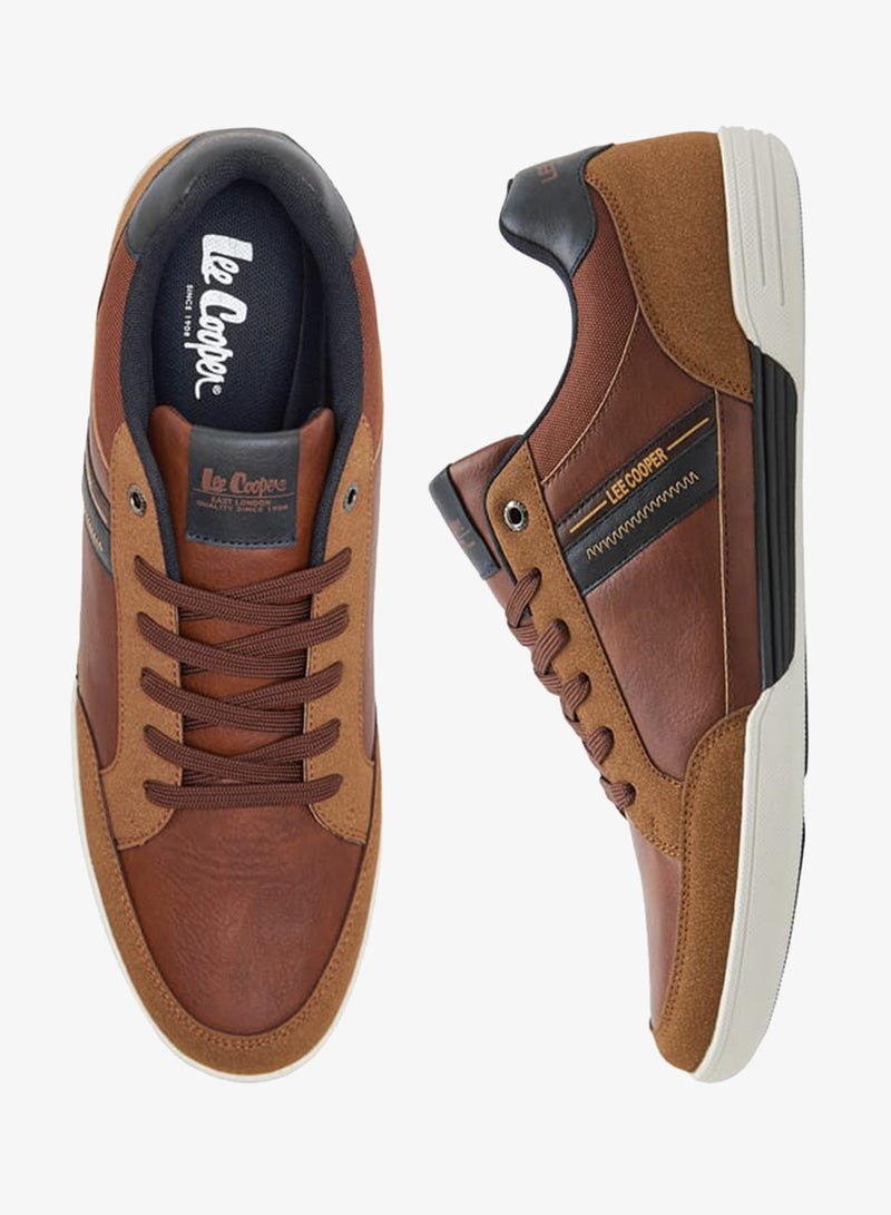 لي كوبر سنيكرز رجالي بألواح وإغلاق برباط - Image 3