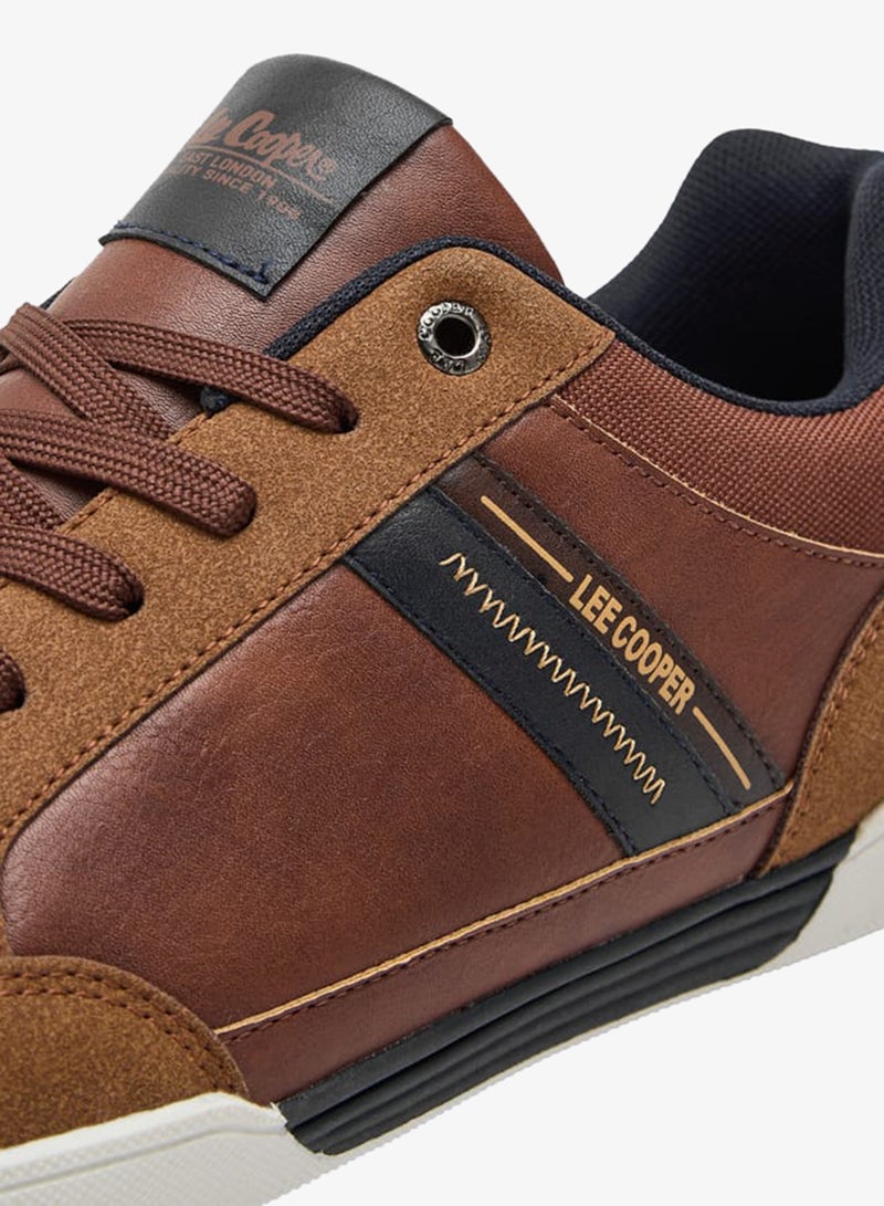 لي كوبر سنيكرز رجالي بألواح وإغلاق برباط - Image 4