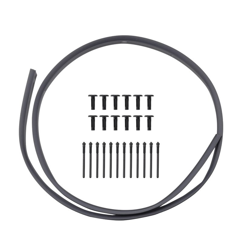 Dasbecan Front Bumper Hood Seal Rivets Compatible with 20082019 Dodge Challenger Replaces 68051392AB 68051392AA - Image 2