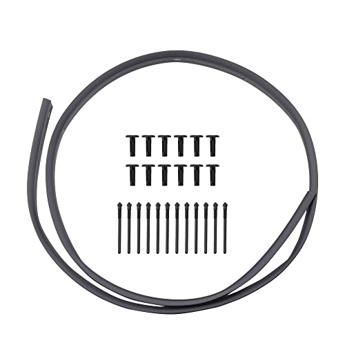 Dasbecan Front Bumper Hood Seal Rivets Compatible with 20082019 Dodge Challenger Replaces 68051392AB 68051392AA - Image 1