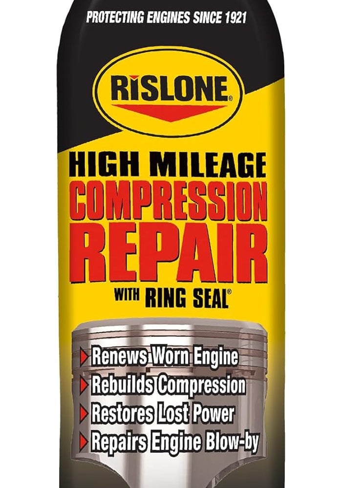 Bar's Leaks Rislone High Mileage Compression Repair with Ring Seal - 16.9 oz (Pack of 12) - Image 2