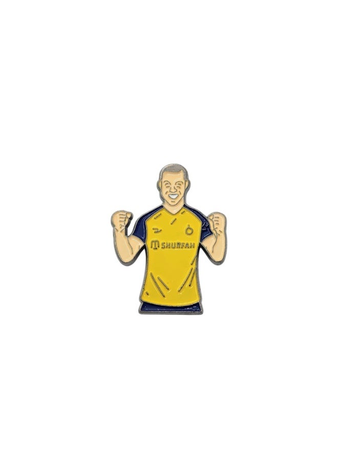 Kipfy Football Player Sticker for Car, Laptop, Water Bottle, Helmet & Notebook | Self-Adhesive Premium Metal Decal - Image 1