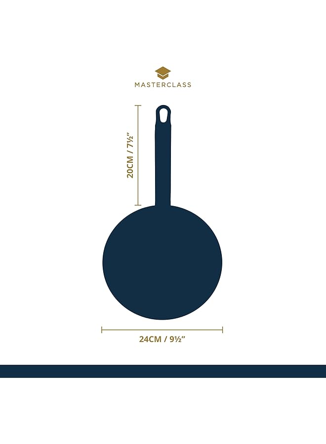 ماستر كلاس مقلاة دائرية احترافية من الألومنيوم مقاس 24 سم (9½ بوصة)، مع بطاقة داخلية - Image 3
