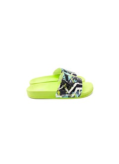 Slide Green Lizard Graffiti