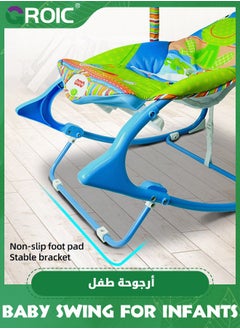 Baby Swing for Infants,Portable Baby Bouncer Soothing Vibrations Infant Seat with Removable Toy Bar,Electric Rocking Chair for Baby with Intelligent Music - pzsku/Z3E74383C2AB440DFC373Z/45/_/1712633469/93a9d41f-7927-4fee-b50a-adc03ae27daf