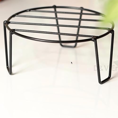 D&V ENGINEERING - Creative in innovation D&V Engineering Metal Plant Stands/Flower Pot Stand(22 cm Dia-Set of 4) - Image 5