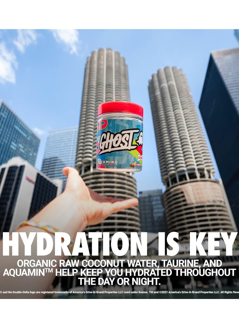 Ghost Amino Acid Intra-Workout - Blue Raspberry - (40 Servings)  - Image 5