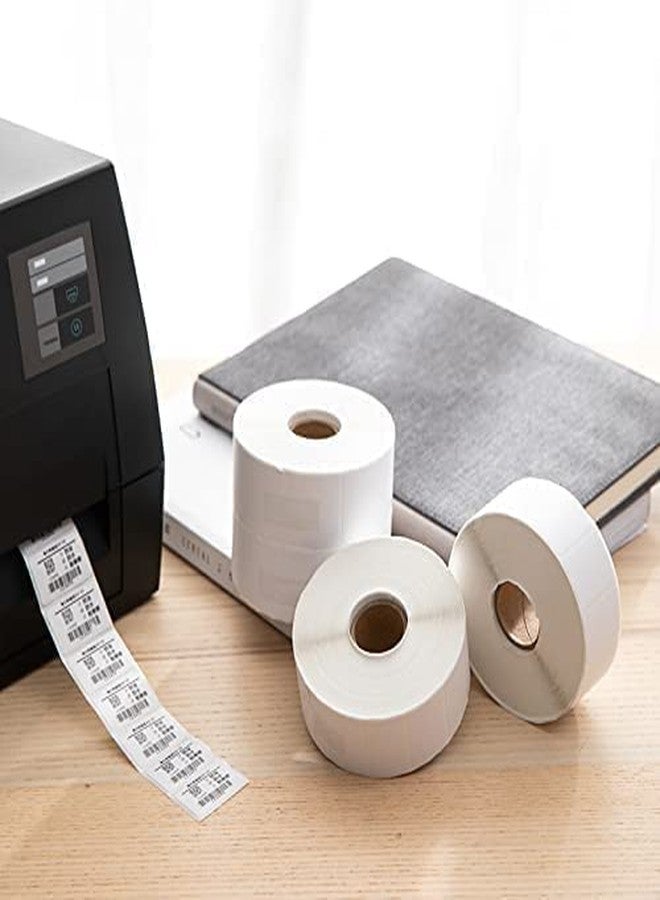 Box Brother White Thermal Barcode Label Sticker || 2 x 1 inches, 50mm x 25mm || 1000 Labels Per Roll || White Self Adhesive Sticker for Printing Barcode Labels (Pack of 1_1000 Labels) - Image 3