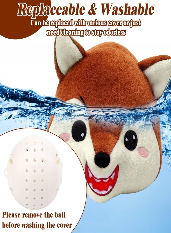 Mity rain Interactive Dog Toys Fox with Thicken Plush, Moving Dog Toy with Recording Mode Shaking & Singing Mode Bouncing, Funny Ball Jumping to Keep Them Busy & Chase, Rechargeable (No Zipper) - Image 5