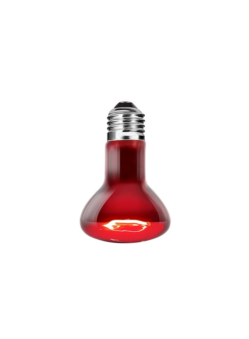 REPTIZOO REPTI ZOO Reptile 35W Infrared Heat Lamp Bulb,1 Pack Infrared Basking Spot Light for Reptiles & Amphibian,Bearded Dragon,Leopard Gecko,Turtle,Lizard,Chickens | Pet Brooders Night Heat Lamp (IFL35W)  - Image 1