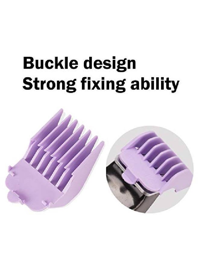 10 Color Professional Hair Trimmer/Clipper Guard Combs Guide Combs Coded Cutting Guides/Combs 3170400 1/16” To 1 Great For Hair Clippers/Trimmers Attachment