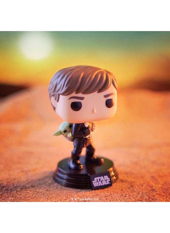 Funko فنكو بوب! حرب النجوم: كتاب بوبا فيت - لوك سكاي ووكر وغروغو في التدريب - Image 2