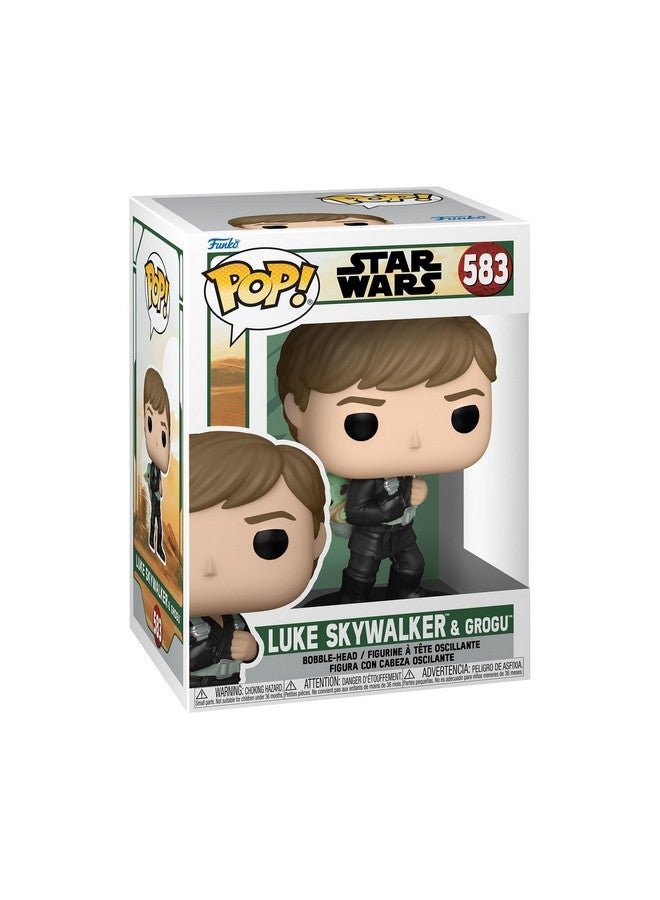 Funko فنكو بوب! حرب النجوم: كتاب بوبا فيت - لوك سكاي ووكر وغروغو في التدريب - Image 1