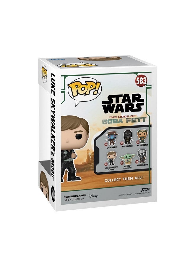 Funko فنكو بوب! حرب النجوم: كتاب بوبا فيت - لوك سكاي ووكر وغروغو في التدريب - Image 4