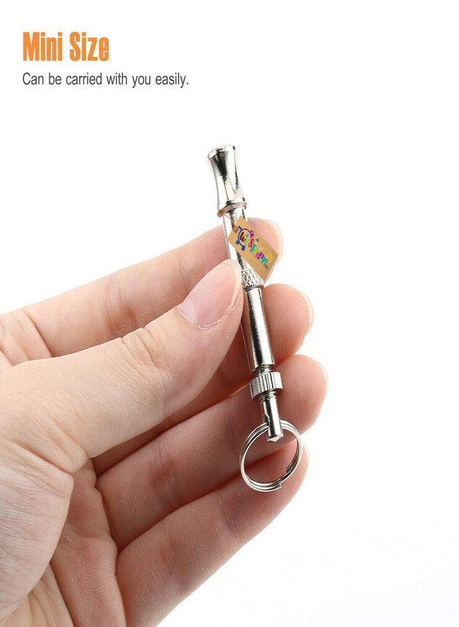 Western Era Training Combo of Adjustable Pet Dog and Puppy Coach Canine Commands Quiet Control Training Whistle & Clicker with Wrist Strap (Pack of 2) - Image 5