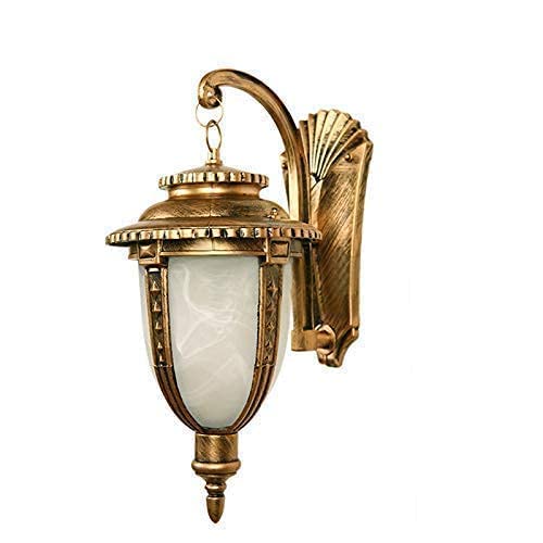 CITRA Outdoor Wall Light Fixture Bronze Exterior Wall Waterproof Lights Wall Mount with Water Glass Shade - Warm White,Corded Electric - Image 3