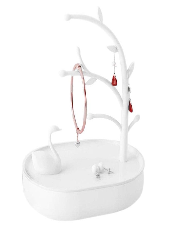 MOSSTYUS mossty Swan Lake Jewelry Tray Large Storage Box Ring Holder Trinket Dish Modern Decor Display Earrings Necklace Bracelet Organizer - Image 2