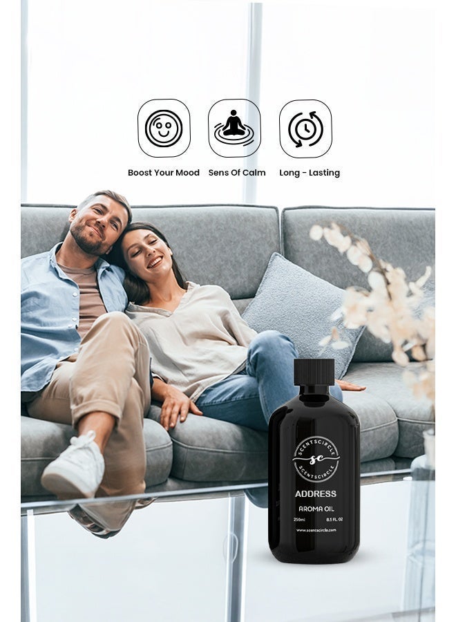 Scentscircle Address Hotel Inspired Fragrance Oil 250ml - Premium Hotel Inspired Aroma Oil Scent Refill for Aroma Diffusers, Home, Office, Villa, Hotel - Image 5