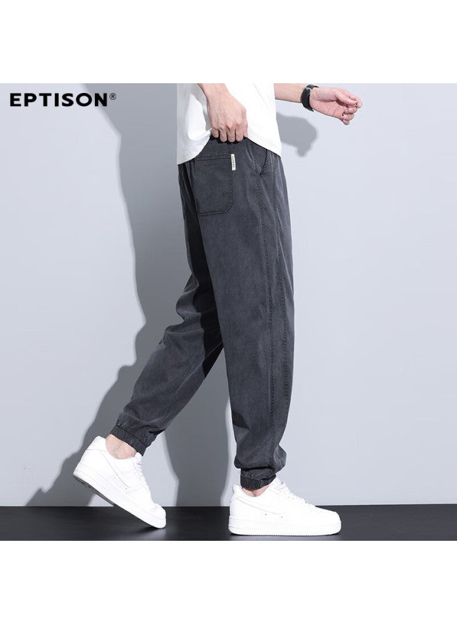 EPTISON Yipintiancheng Summer Lightweight Men's Casual Pants, Harem Trousers For Men, Loose-fitting Joggers For Me - Image 3